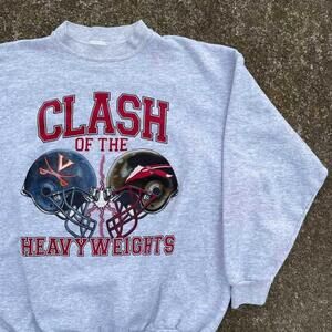 1998 Uva Vs Fsu College Football Sweatshirt Retro Heavy Weights
